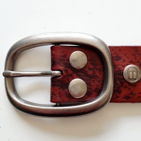 ??Vintage Style Geniune Leather Belt main image 13